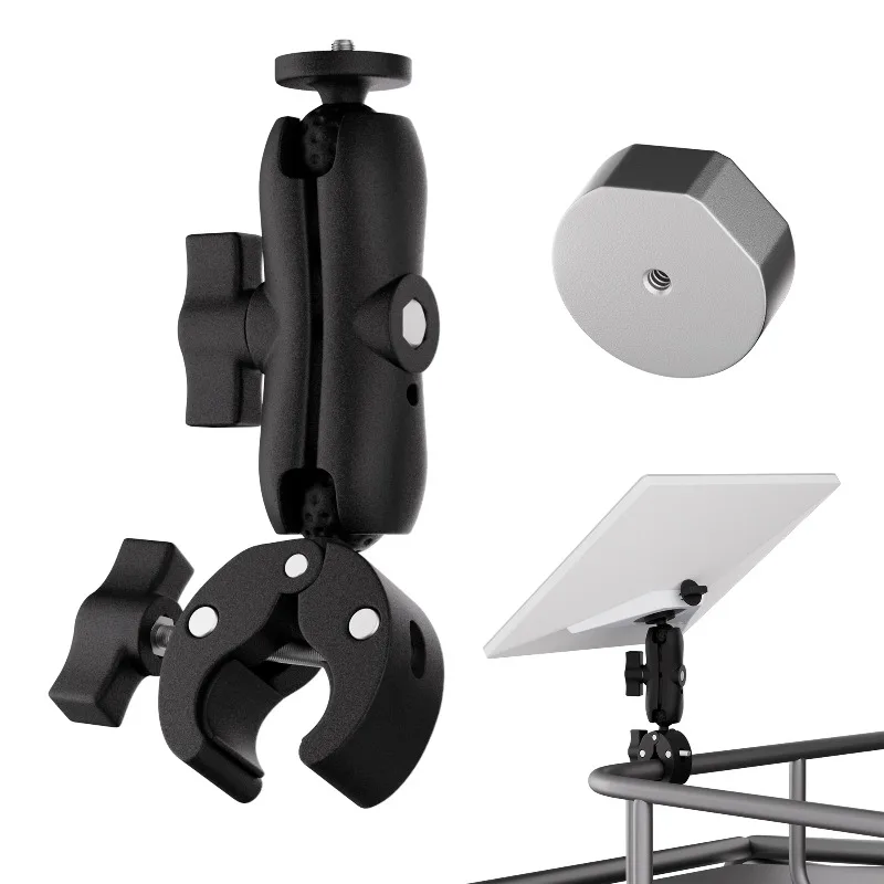 

Starlink Mini Pole Mount Clamp RV Mount for Starlink Mini Compatible with Original Pipe Adapter for Pole Mount on Car RV ladder