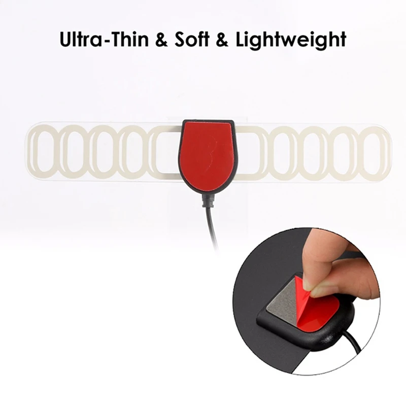 20db indoor hd digital verstärker tv antenne 25 meilen bereich dvb-t/t2 tv innen antenne DVB-T2 für satelliten empfang