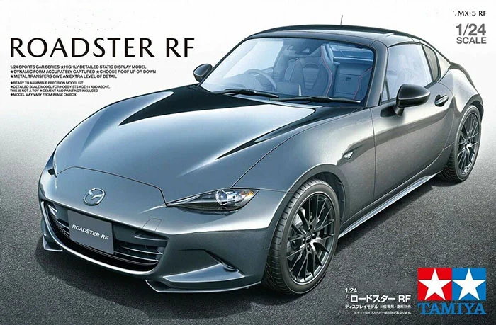 

TAMIYA 1:24 MX-5 RF 24353 Limited Edition Static Assembly Model Kit Toys Gift