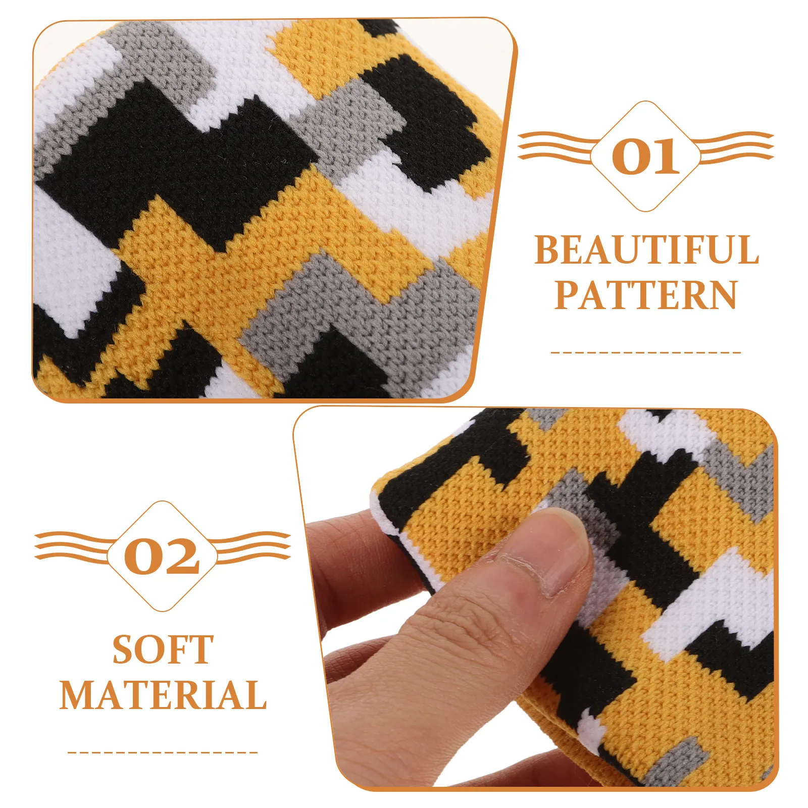 Wristband Pair Sweat - 1 Par de Muñequeras Elásticas con