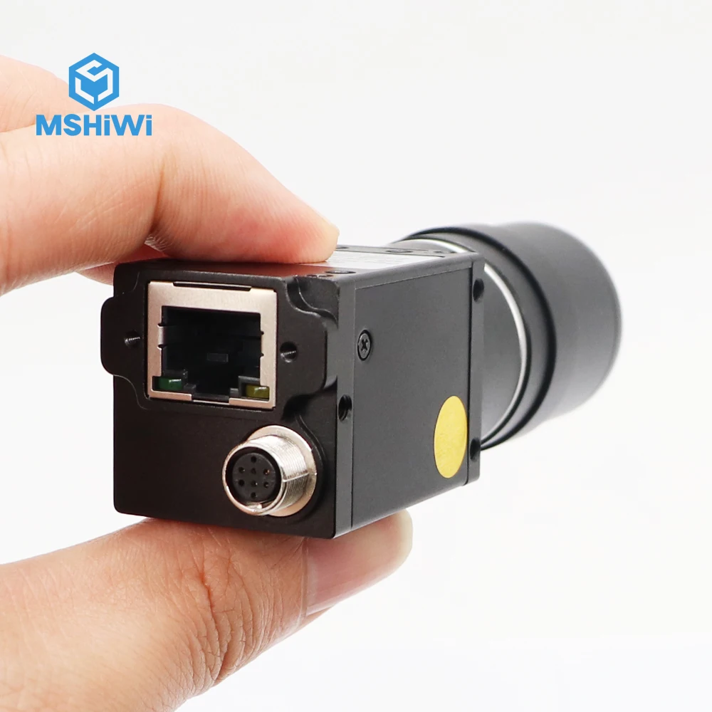 

Gigabit Ethernet GigE Industrial Camera 5.0MP Color 2/3" CMOS 2448*2048@24FPS Global Shutter Camera Machine Vision Inspecti