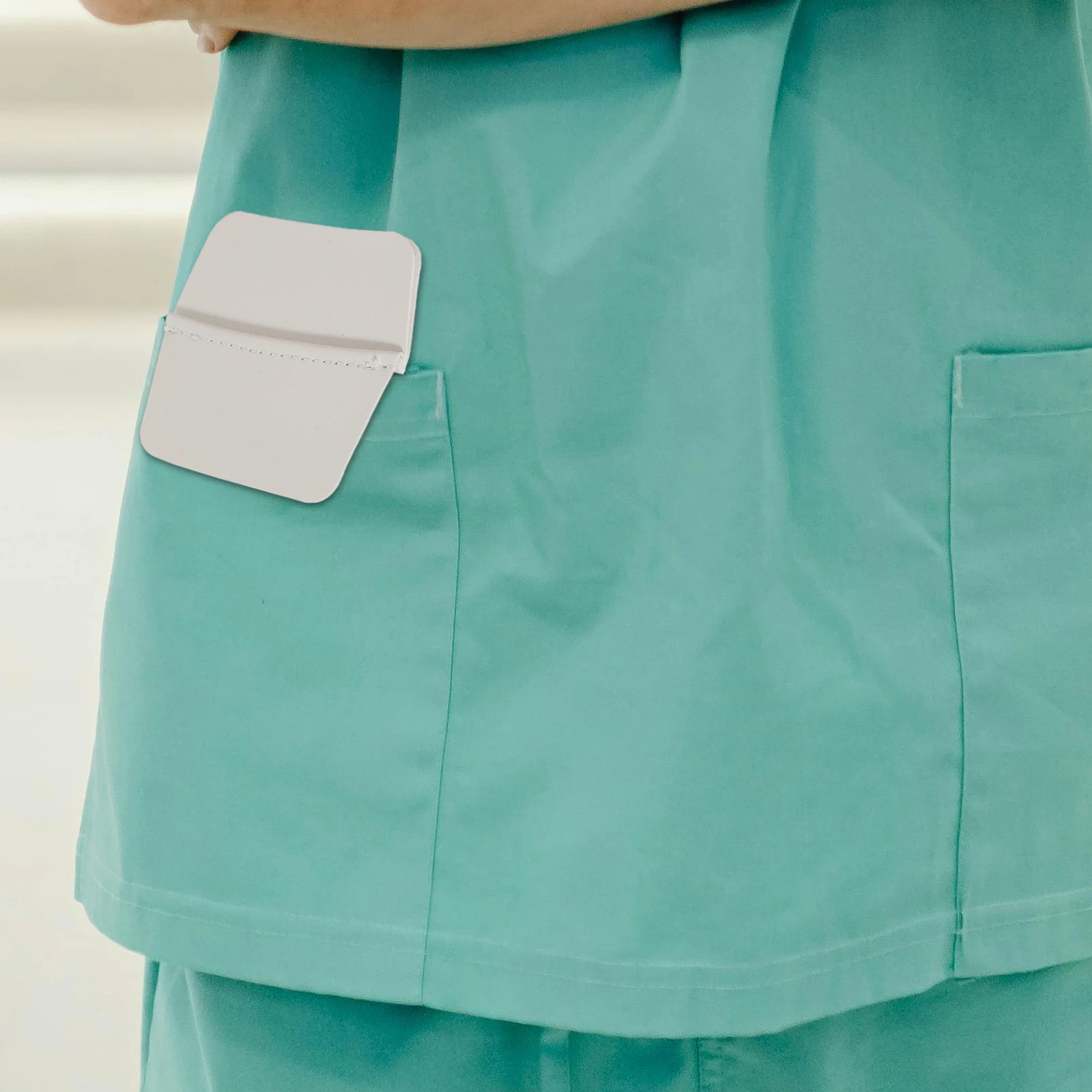 

2 Pcs Portable Pen Sleeves PU Case Pocket Protector Nurse Shirts Pens Holder Storage Container Daily ganizing Bag