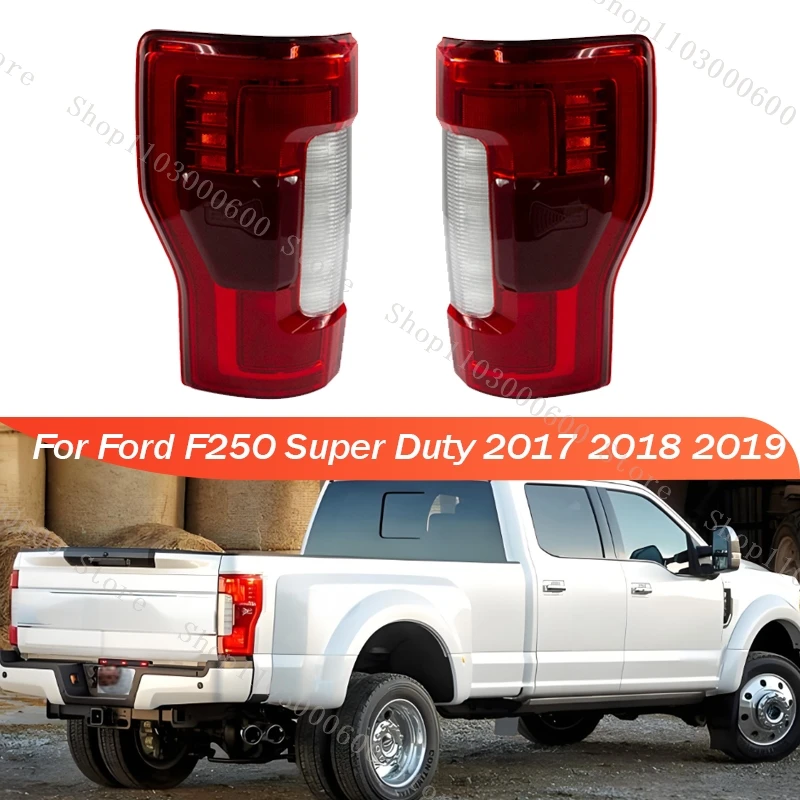

Car Tail Light With Blind Spot For Ford F250 2017 2018 2019 Rear Tail Lights Brake Light Headlights Tail Lamp TailLight