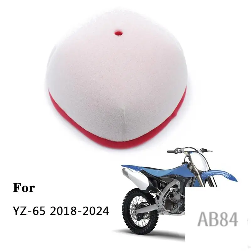 

Motorcycle Oil Filtration Air Filter Cotton For Yamaha YZ65 YZ-65 2018-2024 Motorcycle Replacement Accessories