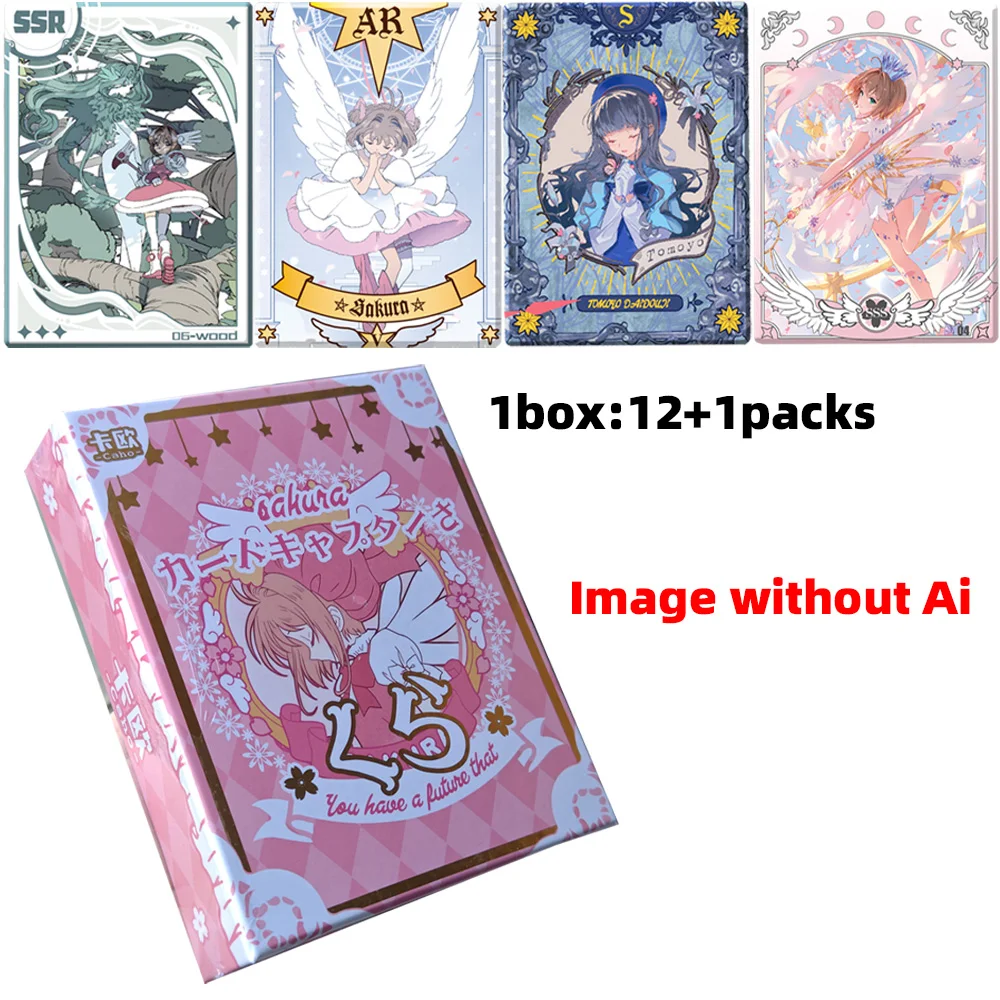 Caho Card Captor SAKURA Collection Card Goddess Story Card Waifu Booster Box ACG CCG TCG Doujin Toys And Hobby Gift