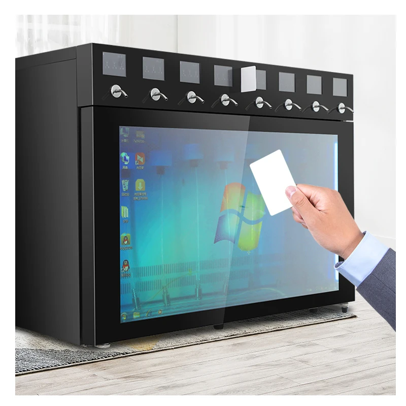 Electric Wine Cooler 8 Bottle Wine Drink Dispenser Vending Machine