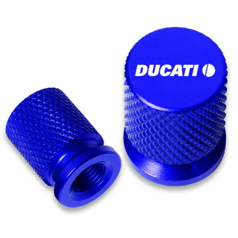 2 Stück Motorrad-Reifenventilkappen für Ducati 400 620 695 696 796 821 MONSTER 899 959 1199 1299 Panigale 848 /EVO 1198/S/R