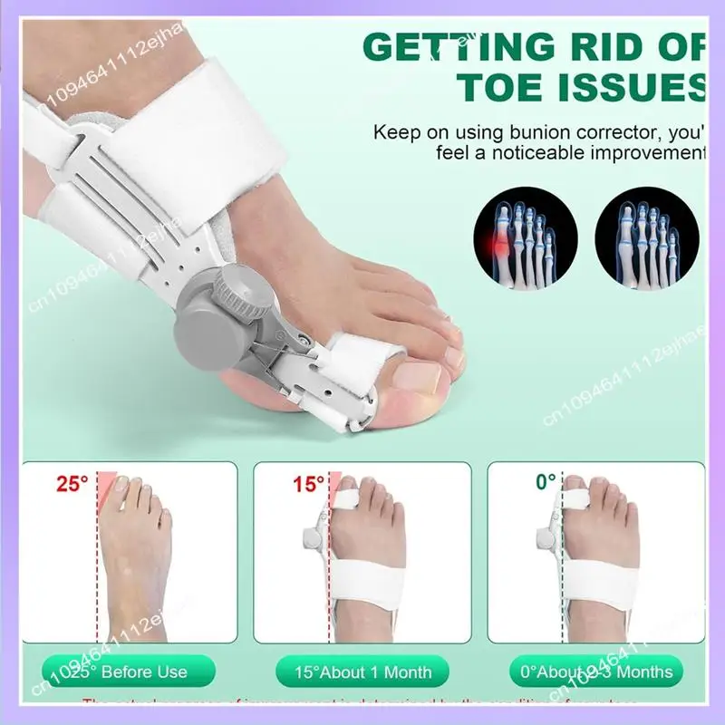 N83R الورم مصحح الورم مصحح للنساء اصبع القدم الكبير قابل للتعديل الورم مصحح القدم اليمنى