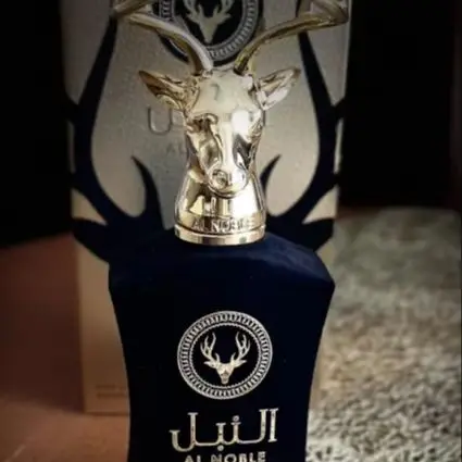 AL NOBLE SAFEER 100 مل - عطر غزال المسك طويل الأمد للرجال والنساء، عطر دبي الفاخر ذو الرائحة العودية اللاتافا