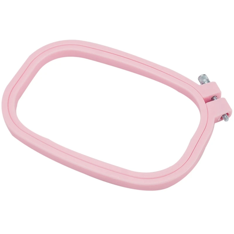 AAAC-4PCS En Plastique DIY Broderie Cerceaux Forme Carrée Point De Croix Cerceaux Cadre Anneau Ménage Artisanat Broderie Ensemble Couture Accessoire