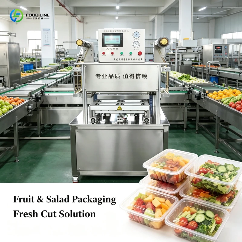 FL Automatic Modified Atmosphere Sealing Machine, Vacuum Packer for Beef Freshness, Heavy Duty Food Saver with Roll Film