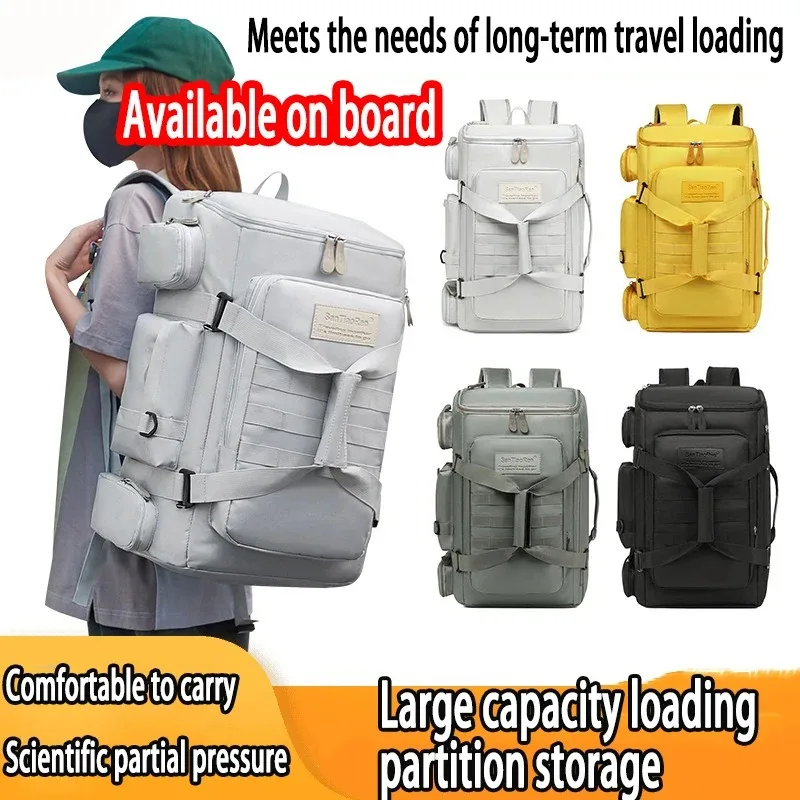 40L Large Capacity Travel Backpack For Unisex 17.3 Inch Laptop Backpack Outing Short Trip Bag School Bag Business Travel Luggage