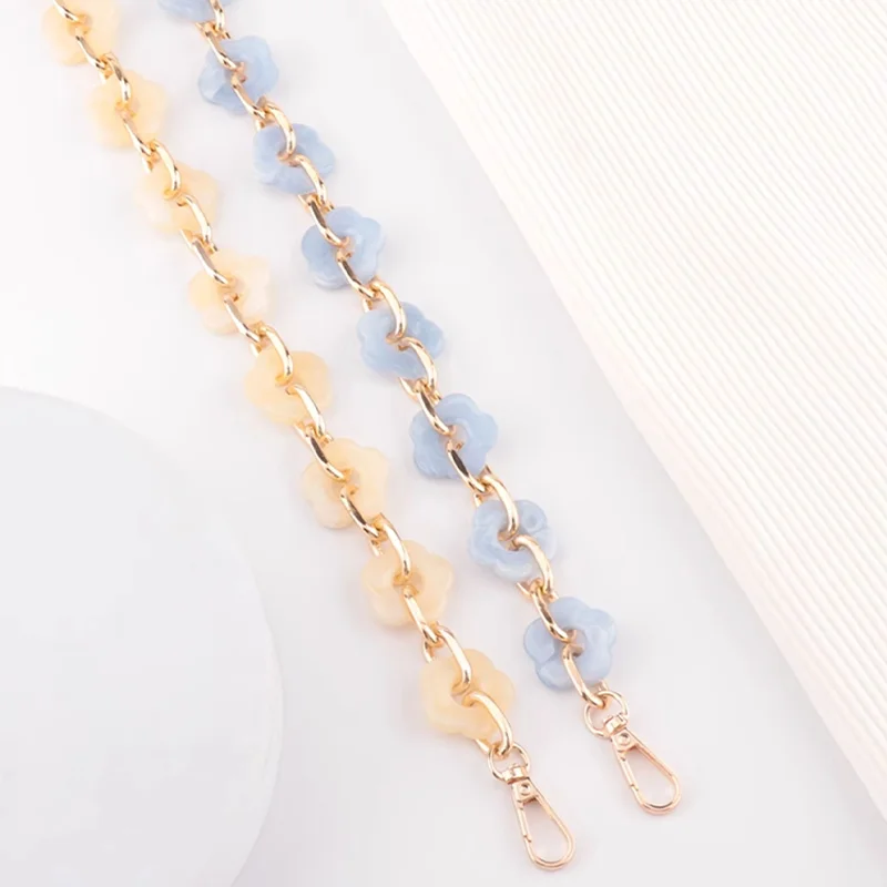 DIY Handbag Chain Acrylic Shoulder Bag Strap For Women Purse Crossbody Bag Handles Chain Belt Bag Part Accessories 40/120cm