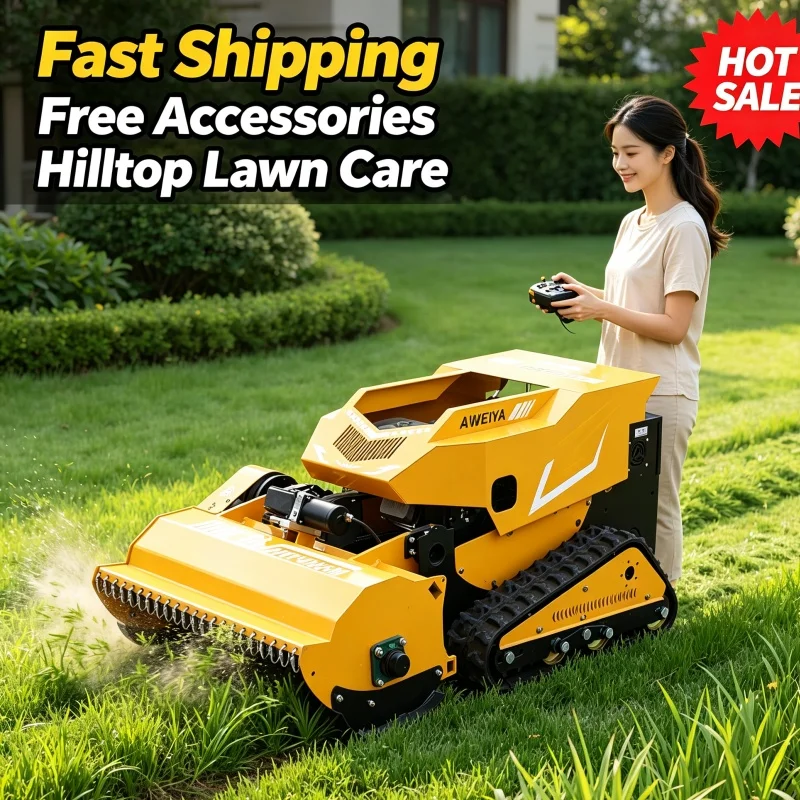 Customized Reliable Quality Zero Turn Lawn Mower Lawn Mower Robot Grass Cutting Machine For Community Lawn
