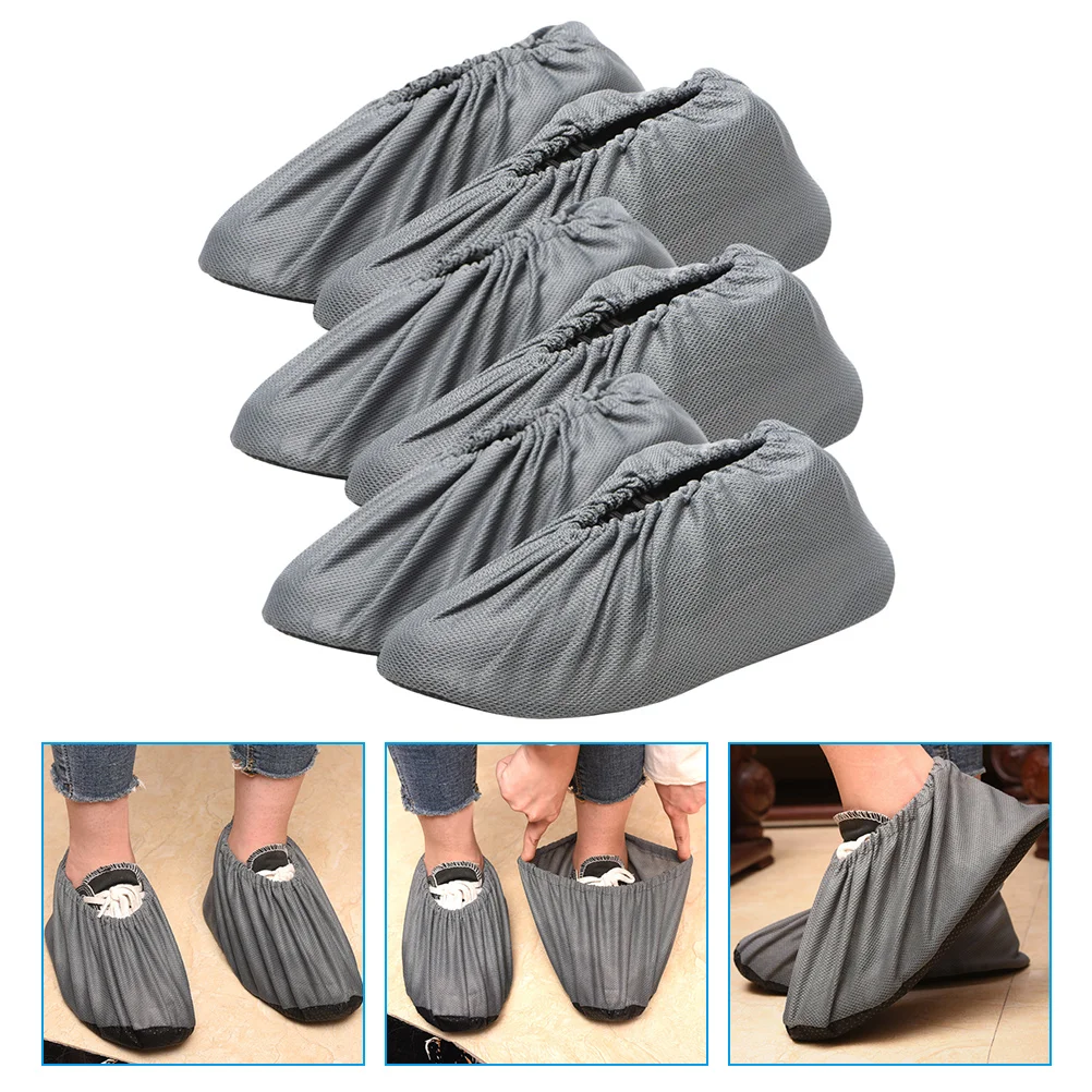 

3 Pairs Shoe Cover House Covers Home Indoor Washable Shoes for Decorate Protector Work