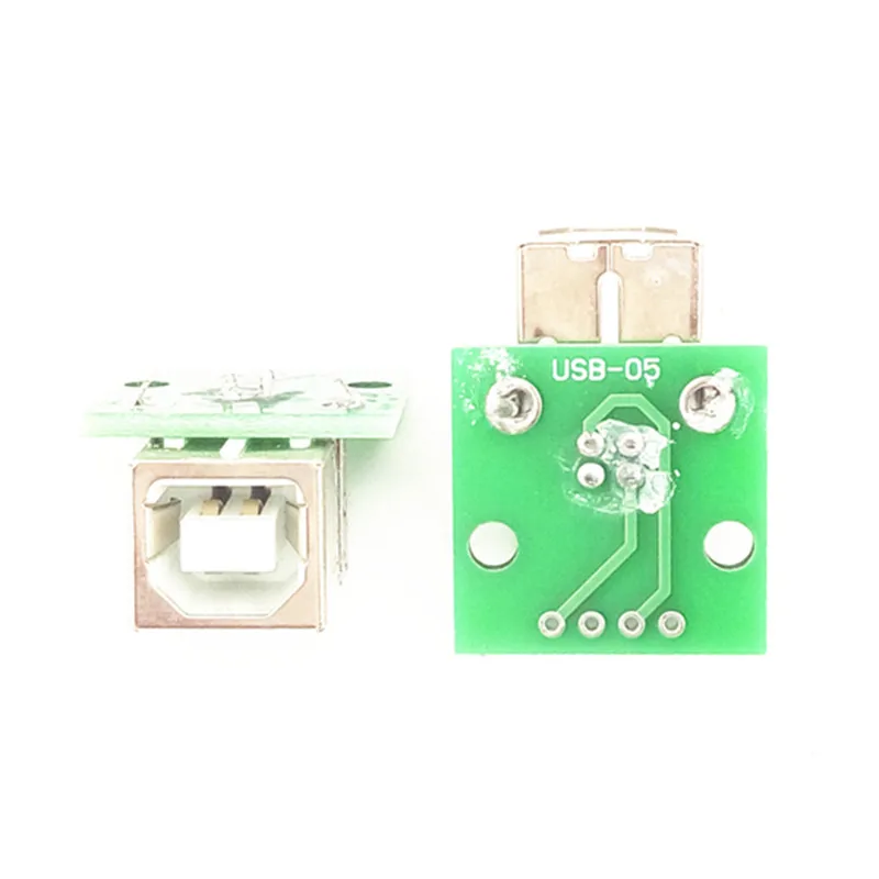 USB-05 USB To DIP Adapter Board Female Head In Line B Type Square Interface Printer Connects Data Line