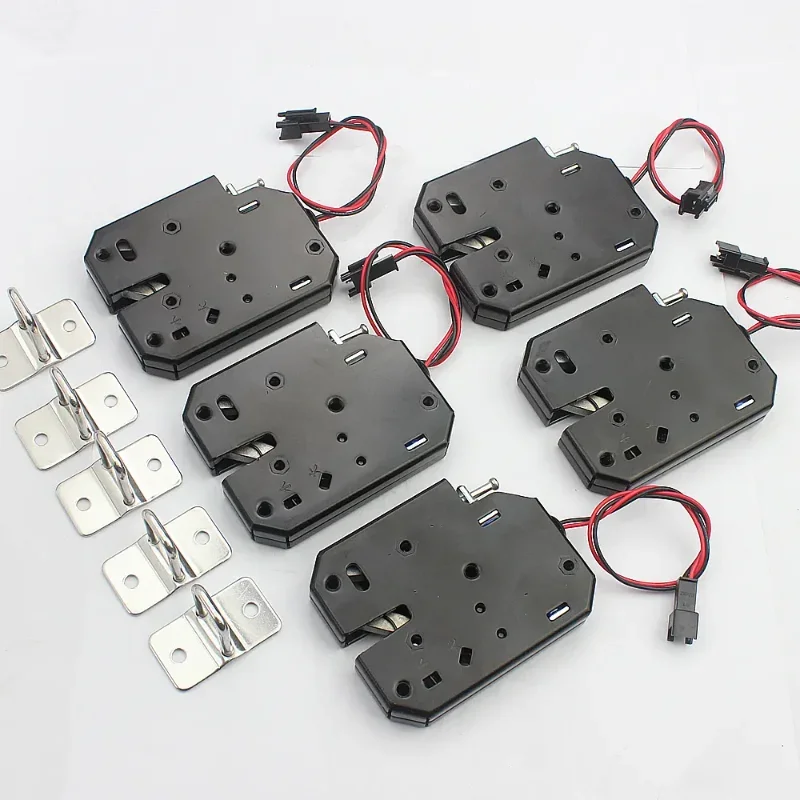 Door Locks 1PCS/5PCS DC 12V Small Electromagnetic Lock Automatic Vending Electric Control Mini Cabinet Door Electronic Lock