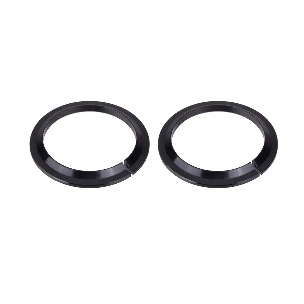 

2PCS Inner 39.7mm Tapered Fork Crown Race Outer 51mm for 1.5 inch Fork Crown Race Lightweight Aluminum alloy