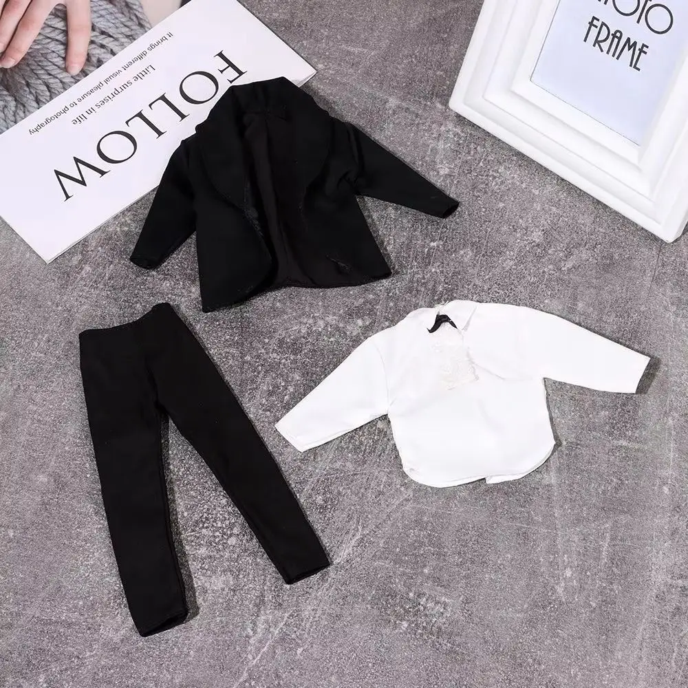 Täglich Tragen Mann Puppe Anzug Kleidung Top Mantel Casual Anzug Männliche Puppe Hemd Hosen Krawatte Hochzeit Party 1/6 Puppe Kleidung kinder Spielzeug
