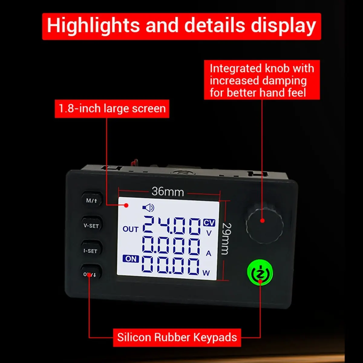 GTS -SK90 Adjustable CNC DC Regulated Power Supply Constant Voltage and Constant Current Step-Up and Step-Down Module
