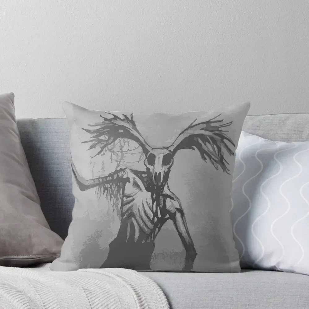 

Forest Wendigo Encounter Throw Pillow Cushions For Children Pillow Decor Luxury Pillow Cover