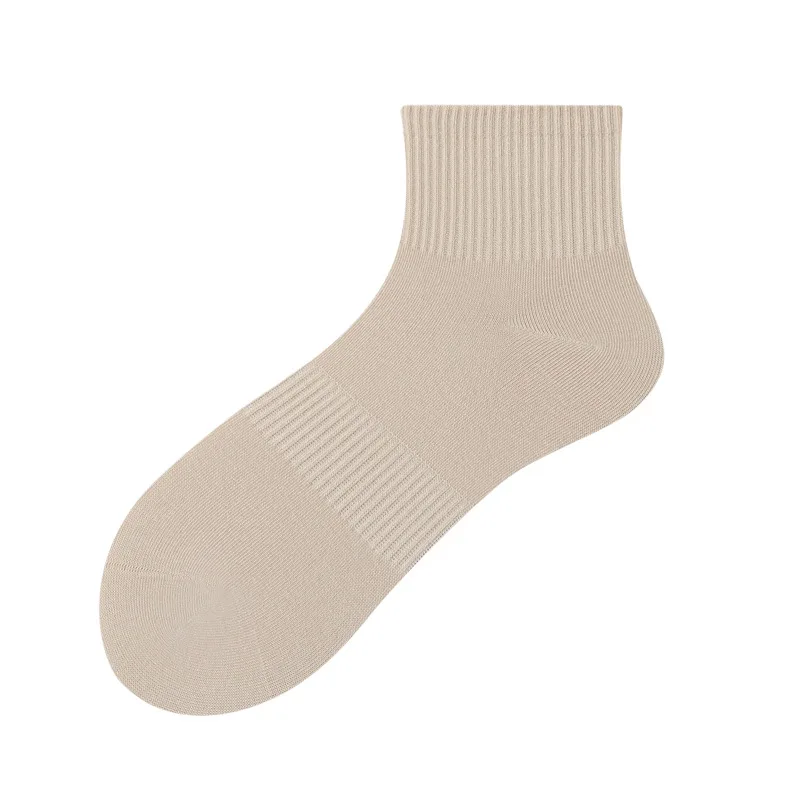 

10pairs Sock Leisure Athletic Sports Crew Dress Women Versatile Cotton Comfortable Solid Spring Autumn Breathable Short B2W137