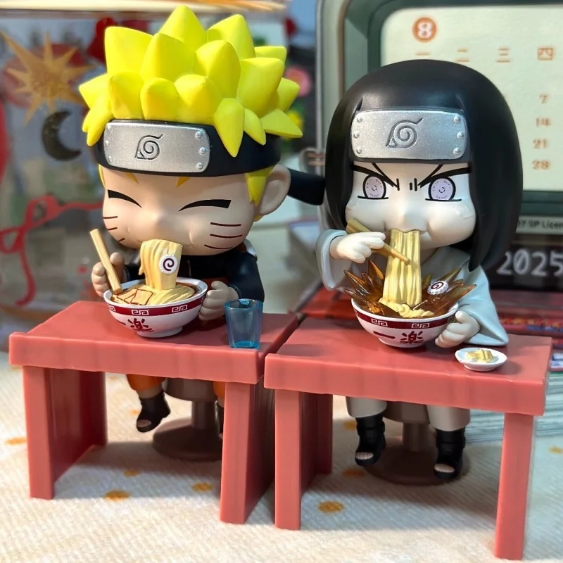 

New Genuine Bandai Naruto Breeze Ramen Lamian Noodles Theme Blind Box Figurine Desktop Decoration Model Toys Holiday Gifts