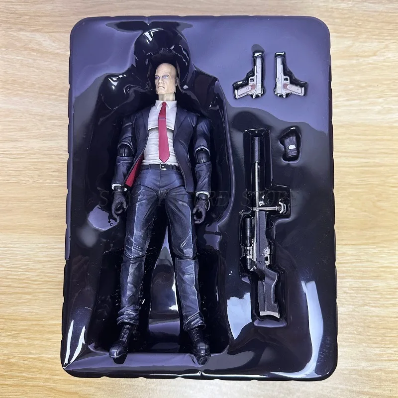 Play Arts Hitman Codename 47 Action Figure PA Agent 47 Figurine