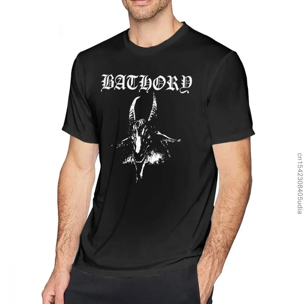 Camiseta de Albornoz de Darkthrone para hombre, ropa de calle divertida de algodón, manga corta, talla grande