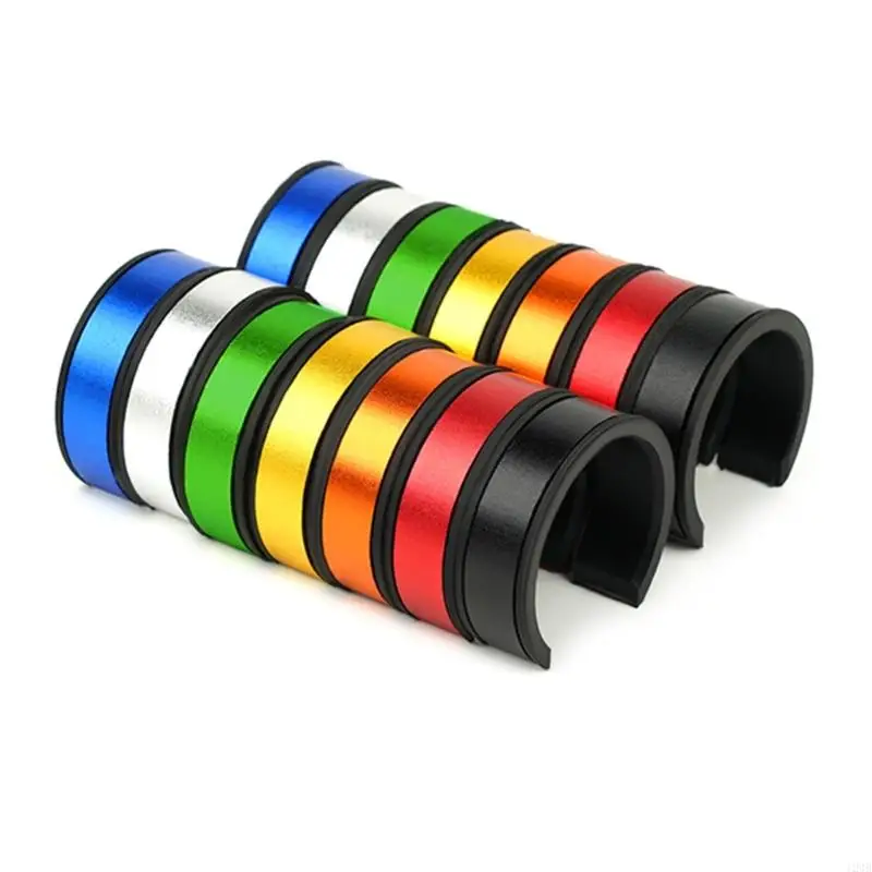

124B Front Fork Decorative Accessory Metal Front Fork Preload Rings Simple Installs