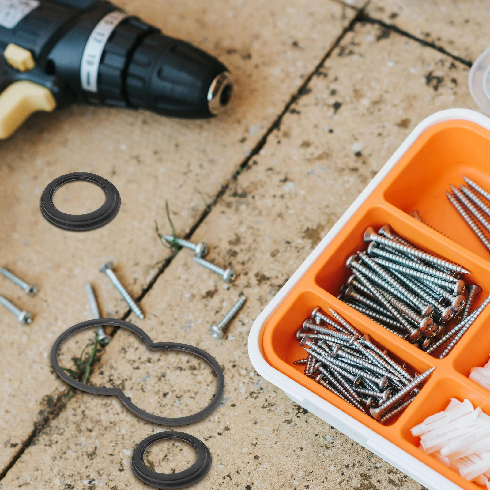 

3Pcs Power Steering Pump Seal Replacement Kit Rubber Leak Repair Gasket Set Automotive Repair Parts Car Accessories