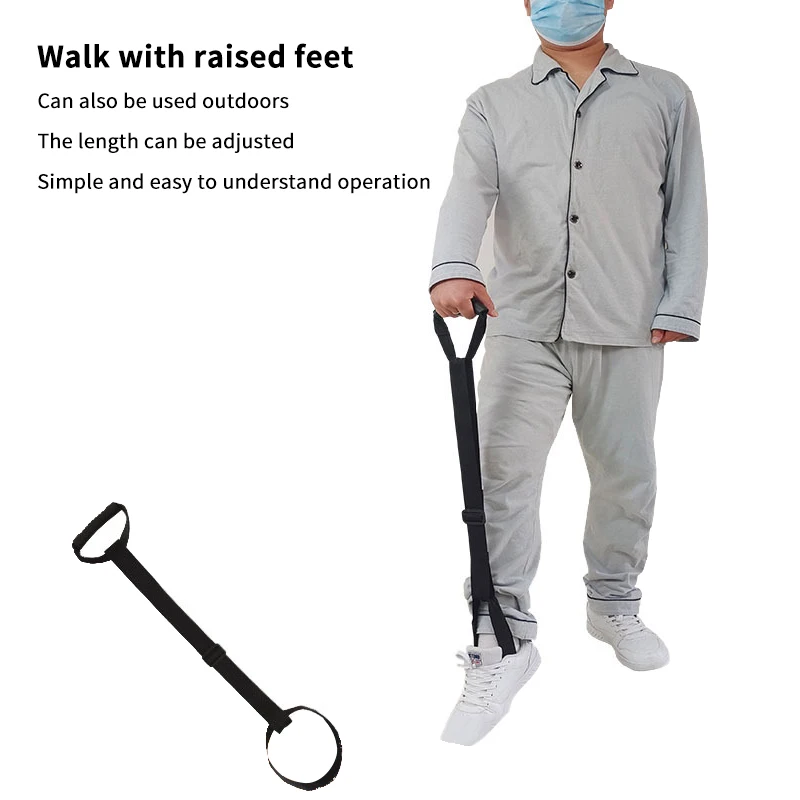 1pc Bein Heber Mobilität Werkzeug Bein Heber Gurt Sicherheit Nylon Assistent Bein Heber Mobilität Hilfe Für Ältere Behinderung Pädiatrie