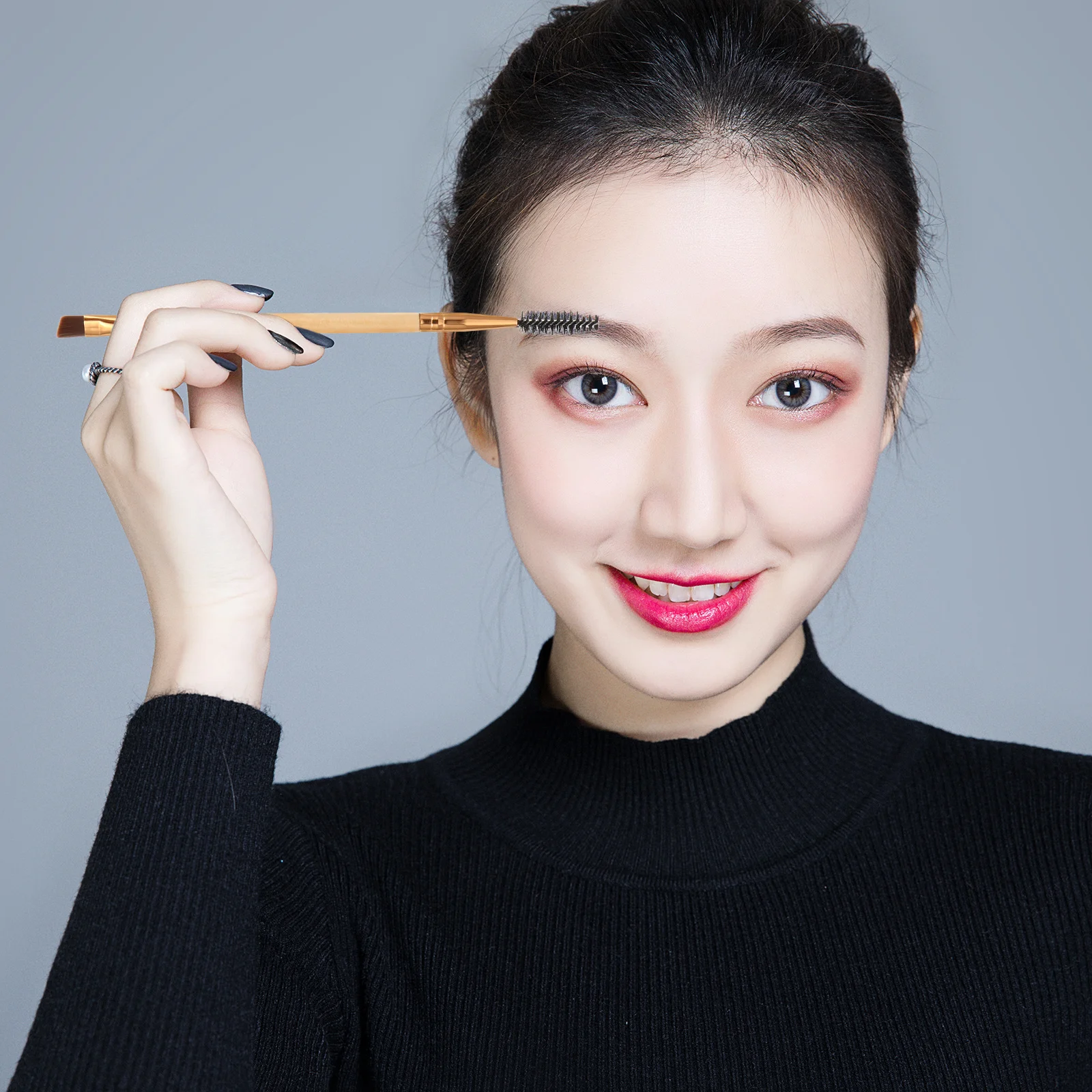 

6Pcs Eyebrow and Lash Spoolie Brushes Two in One Makeup Tools for Grooming Shaping Daily Routine Birthday Gift