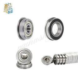 5PCS F6000 F6001 F6002 F6003 F6004 F6005 F6006 ZZ Z RS 2RS Flange Ball Bearings