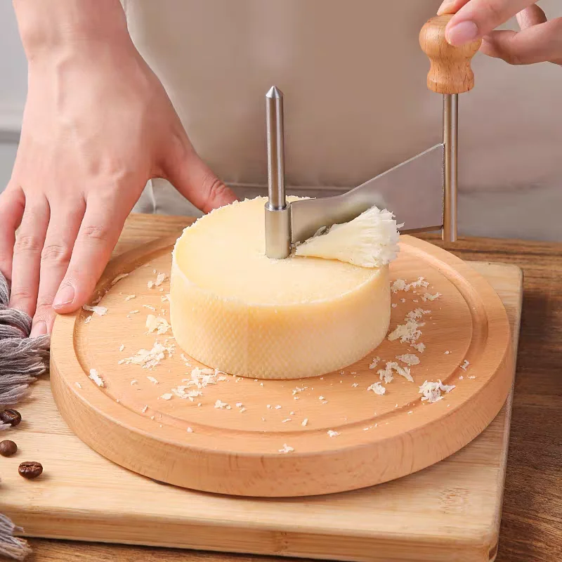 

Cheese Curler Cutter Stainless Steel Cheese Shaver Handheld Butter Cheese Grater Kitchen Chocolate Cheese Shredder for Kitchen