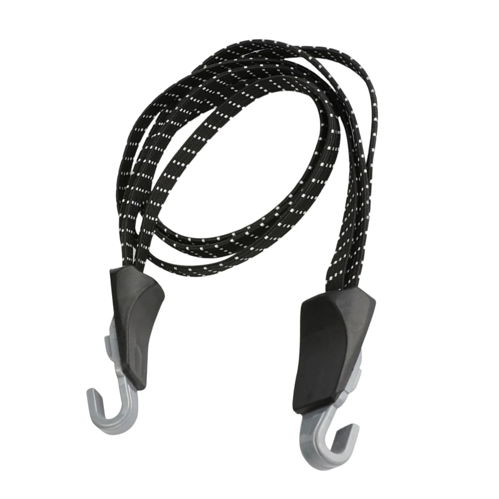 

Эластичный шнур для эффективной фиксации багажа и совместимости с велосипедными багажниками в реальных условиях