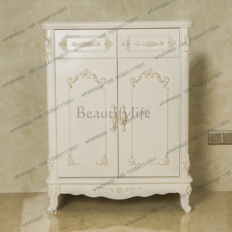 

Organizer Vertical Shoe Cabinet Slippers Storage Mobile Living Room Shoe Shelf Bedroom Designer