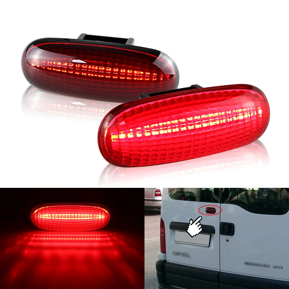 1PC LED High Mount Brake Light Red 3rd Rear Stop Signal Tail Lamp for Renault Trafic/Master II/for Nissan Interstar/Primastar
