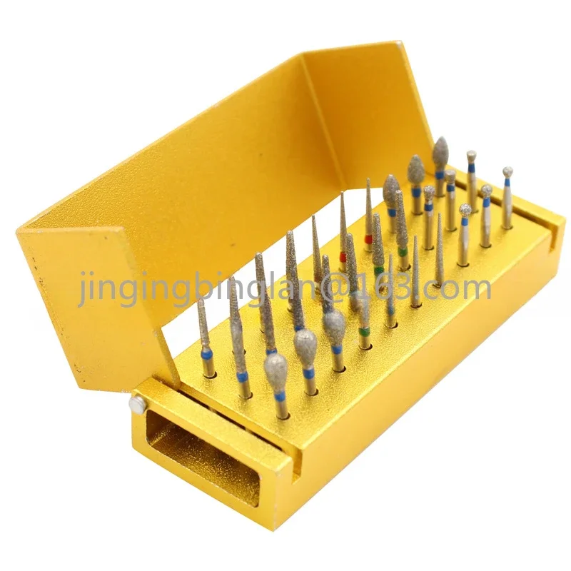 Dental 30 car needles and box, high-speed car needle, polished needle, grinding head