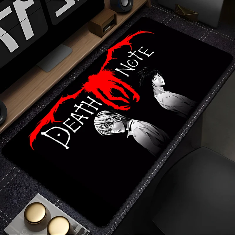 

DEATH NOTE Mouse pad large gamer keyboard pad non-slip laptop desk pad computer accessories PC carpet Anime Mousepad XL XXL XXXL