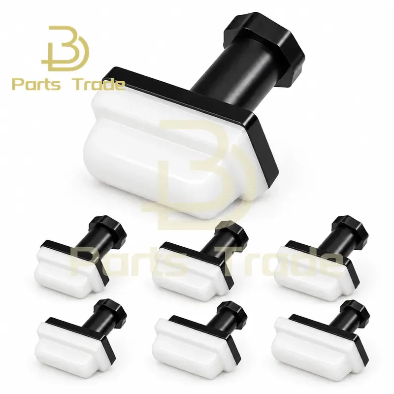 Pad Printing Head with Handle Silicone Rubber Pad for Handheld Coding Machine Accessories