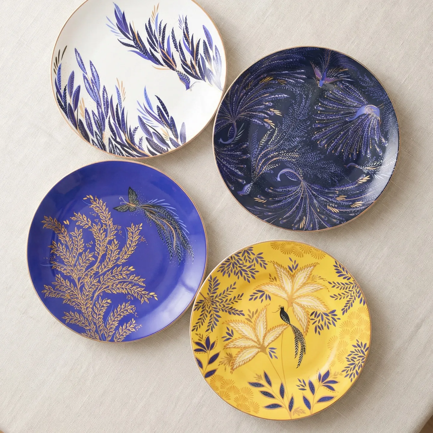 Ceramic dinner plate, dim sum plate, flat plate 26-year limited-edition gift box.