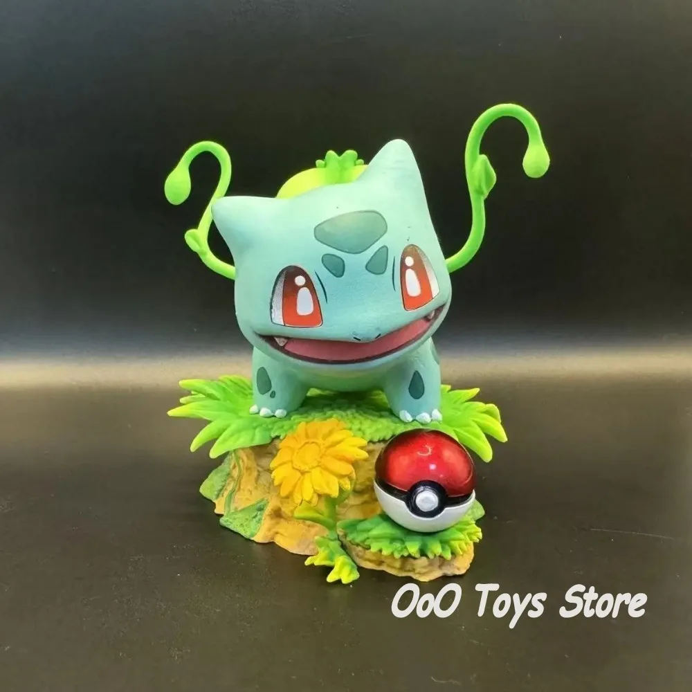 Anime Pokemon Figura Bulbasaur Charmander Action Figures 10 cm PVC Action Figures Collezione Modello Giocattoli Regali 10 cm