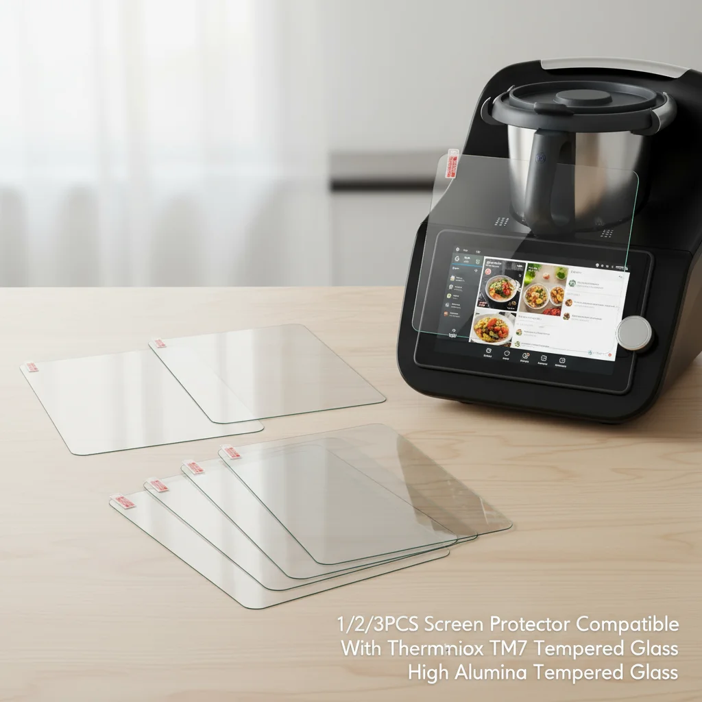 1/2/3PCS Screen Protector Compatible With Thermomix TM7 Tempered Glass High Alumina Tempered Glass