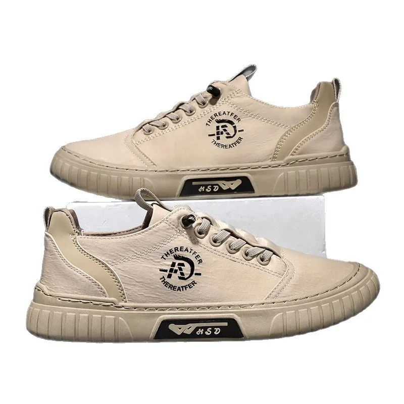 New Men's Casual Leather Shoes Fashion All-Matching Anti-slip Sneakers Man Treking Footwear Leisure Tenis Masculino Trainers