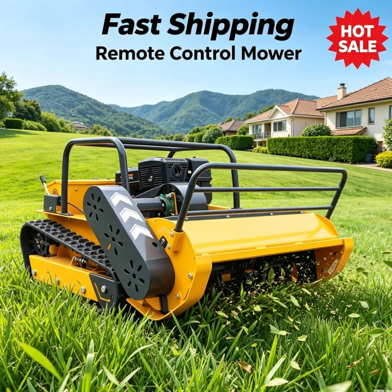 Customized Fast Shipment Zero Turn Lawn Mower Lawn Mower Robot Self Propelled Lawn Mower Low Noise For Residential Backyard