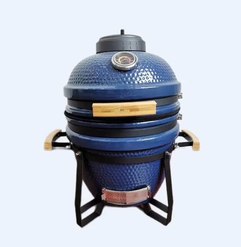 High Quality Small Ceramic BBQ  &15inch Barbeque Grill Stainless Steel Quick Heat Smokeless Grills Portable