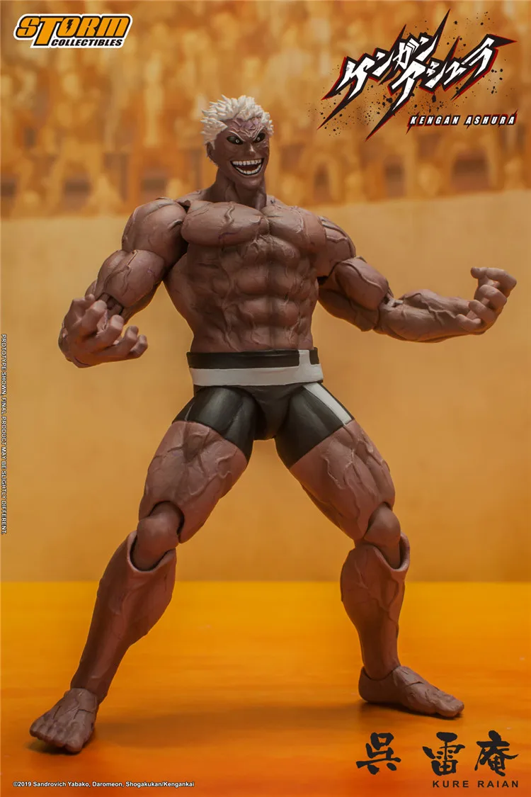 Storm Toys-figura de acción de juguete, modelo de soldado Kengan Ashura Kure Raian, conjunto completo de 6 pulgadas, 1/12, en Stock