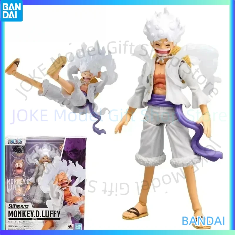 

Original BANDAI S.H.Figuarts Anime Monkey D Luffy Gear 5 NIKA ONE PIECE Action Figure PVC Model Toys Gifts In Stock