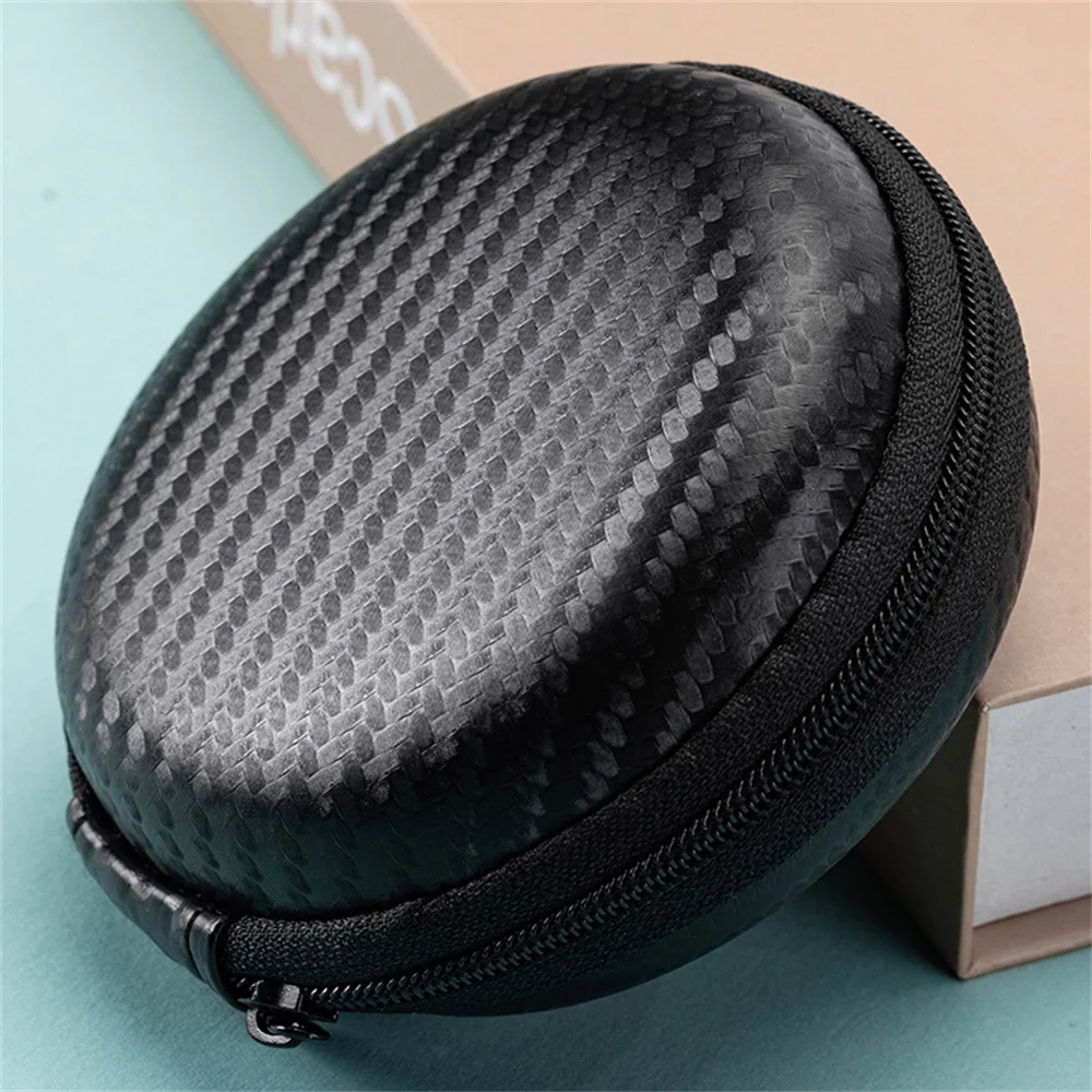 Eva Headphone Holder Portable Zipper Hard Aseismic Headset Holder Earphone Case Storage Bag For Airpod U Disk Data Cable